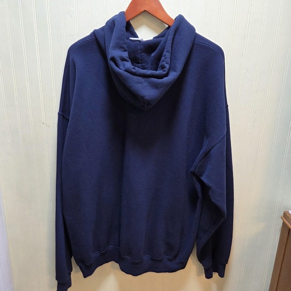 Illinois Fighting Illini Sweatshirt Hoodie Mens 2XL Blue NCAA College JERZEES - Picture 4 of 8